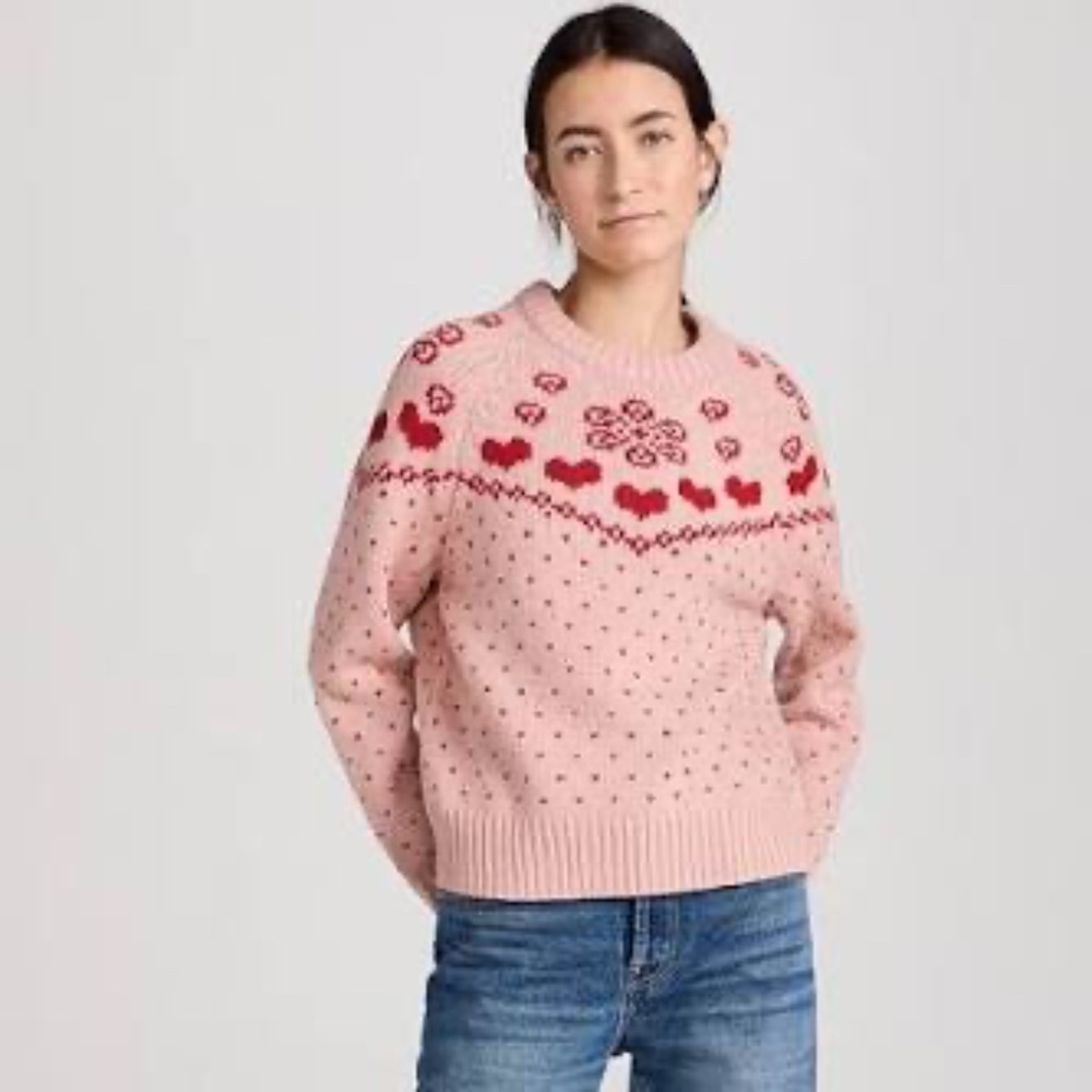 THE GREAT. “The Sweetheart Pullover”